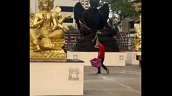 Not my idea of buddha i certainly don’t want my picture under him i like my happy life