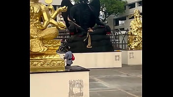 Not my idea of buddha i certainly don’t want my picture under him i like my happy life