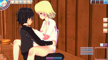 Koikatsu elanor babe enjoys a cock outdoors