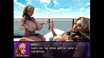 My new life cap 69 follando con mi hermanastra rubia de grandes tetas