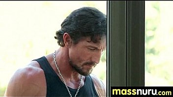 Slippery nuru massage for lucky dude 27