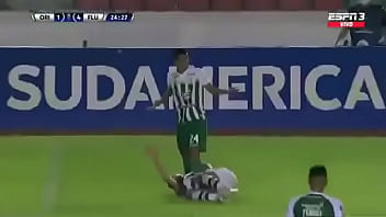 Bolivian girl fucked by brasilian team