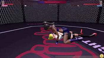 Korra vs miss spencer kyfc sexfight strap on sex