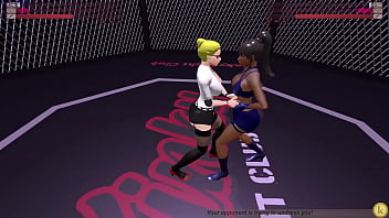 Korra vs miss spencer kyfc sexfight strap on sex