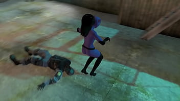 Catwoman scissorhold