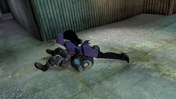 Catwoman scissorhold