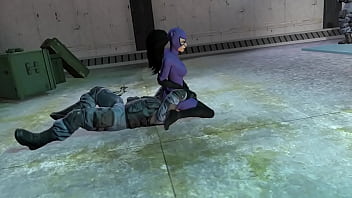 Catwoman scissorhold