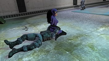 Catwoman scissorhold