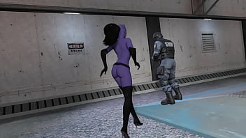 Catwoman scissorhold