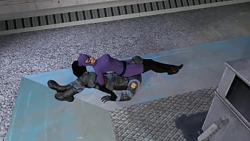 Catwoman scissorhold