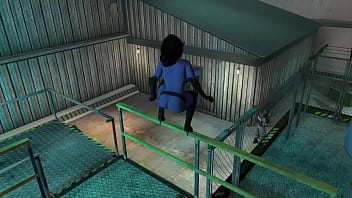 Catwoman scissorhold