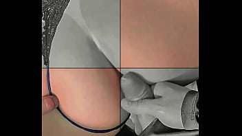 Compilation of cumshots in my stepsister's pussy