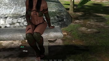 The lust city #07 colombian ebony shows her juicy ass