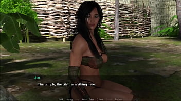 The lust city #07 colombian ebony shows her juicy ass