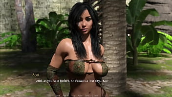 The lust city #07 colombian ebony shows her juicy ass