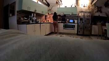 Caught by my neighbor – pov blowjob doggy & cum on face 299