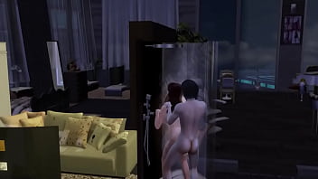 Потрахались перед работой в душе