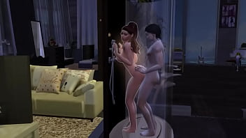 Потрахались перед работой в душе