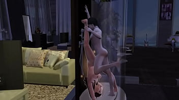 Потрахались перед работой в душе