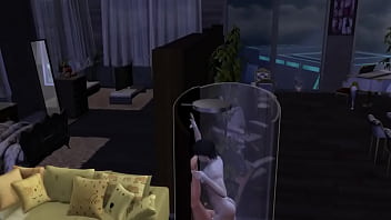 Потрахались перед работой в душе