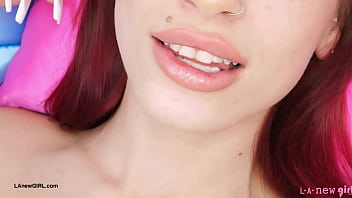 Radiant model naked close up