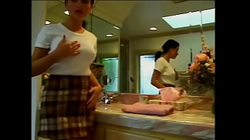 Nice girl sucks and rides big cock doggystyle