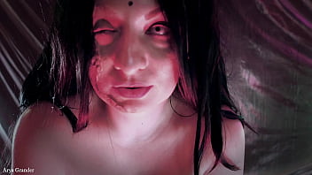 Latex girl fetish milf pussy play hot pink wet vagina fuck solo masturbation arya grander blonde