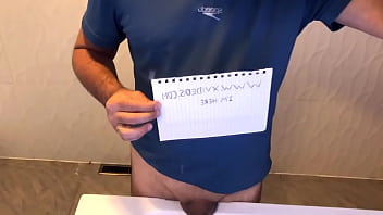 Agora é a vez do marido fazer a verificação de vídeo