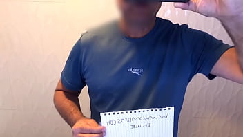 Agora é a vez do marido fazer a verificação de vídeo