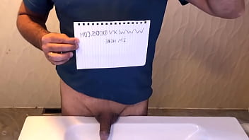 Agora é a vez do marido fazer a verificação de vídeo