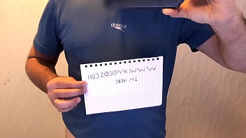 Agora é a vez do marido fazer a verificação de vídeo