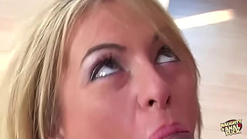 Aline is particularly aroused by the sensation of a large prominent penis into her anus