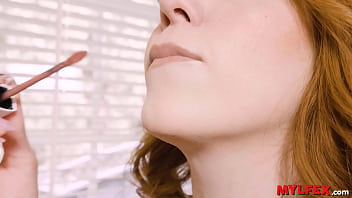 Lustful milf accidentaly mastubates for the next door neighbour