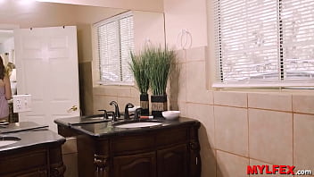 Lustful milf accidentaly mastubates for the next door neighbour