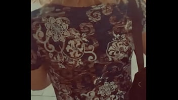 The sexy girl dazzles everyone with her slow gait