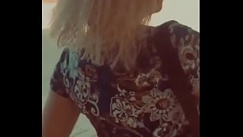 The sexy girl dazzles everyone with her slow gait