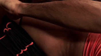 Jasmine black licks hard earned cum off her gigantic tits