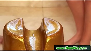 Hot masseuse gives nuru massage 13