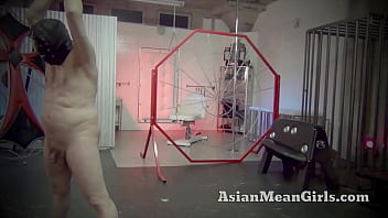 I compel you to beg for mercy in total denial queen sadistic asian mistresses busting balls locking cocks and owning losers worldwide submitting to us is what you deserve