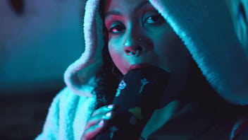 Bbw ebomy lesbian feet worship on pettie tattoed girlfriend