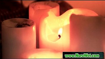 Nuru massage slippery handjob and hardcore fuck video 07