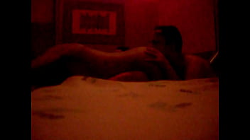 Young jade at the motel with her husband