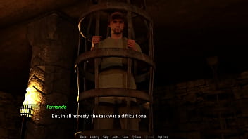 The lust city #53 red head gets stuck under the table and gets fucked hard by white cock