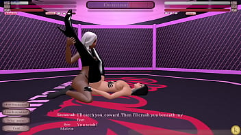 Savannah vs bee melvin kinky fight club sexfight lesbian strap on