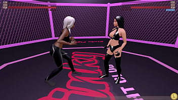 Savannah vs bee melvin kinky fight club sexfight lesbian strap on