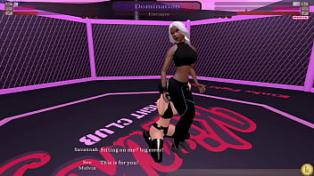 Savannah vs bee melvin kinky fight club sexfight lesbian strap on