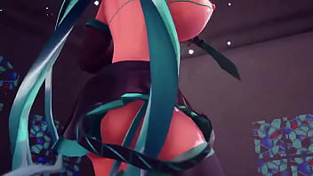 Miku loves shake her ass