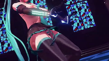 Miku loves shake her ass