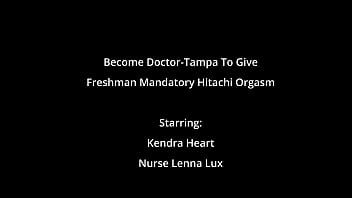 Become doctor tampa to give freshman mandatory hitachi orgasm kendra heart