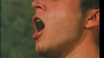 Hot sex between the hot hairy milf and the young guy